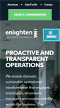 Mobile Screenshot of enlighten-opex.com